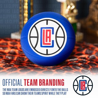Foto 4 | Minibásquetbol De Espuma Franklin Sports Nba Los Angeles Clippers - Venta Internacional.