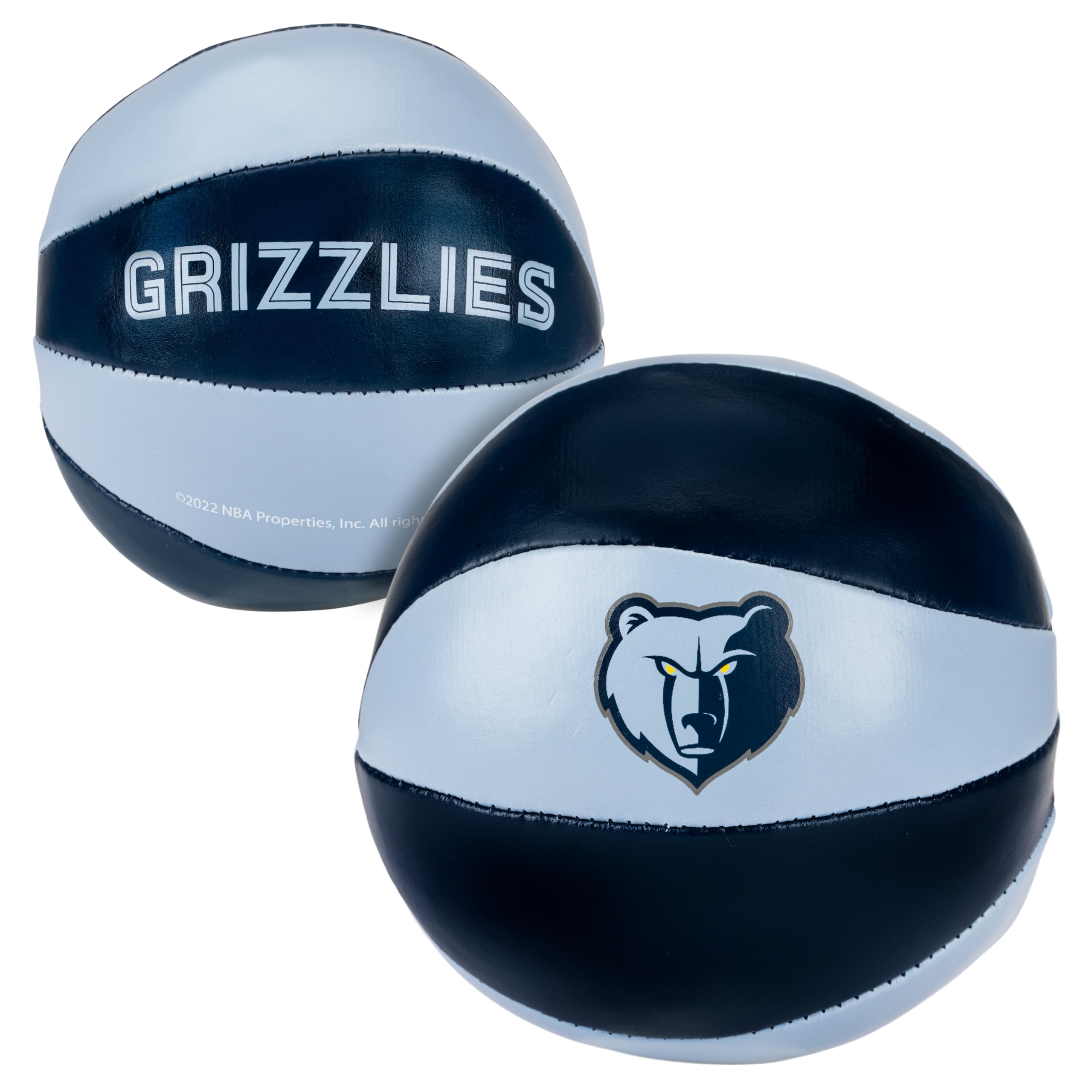 Foto 1 | Balones De Baloncesto De Juguete Franklin Sports Nba Memphis Grizzlies, Paquete De 2 - Venta Internacional.