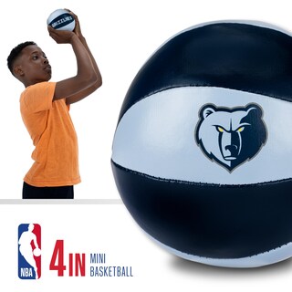 Foto 3 | Balones De Baloncesto De Juguete Franklin Sports Nba Memphis Grizzlies, Paquete De 2 - Venta Internacional.