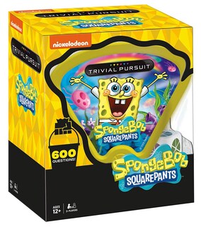 Foto 1 | Juego De Preguntas Usaopoly Trivial Pursuit Spongebob Squarepants - Venta Internacional.