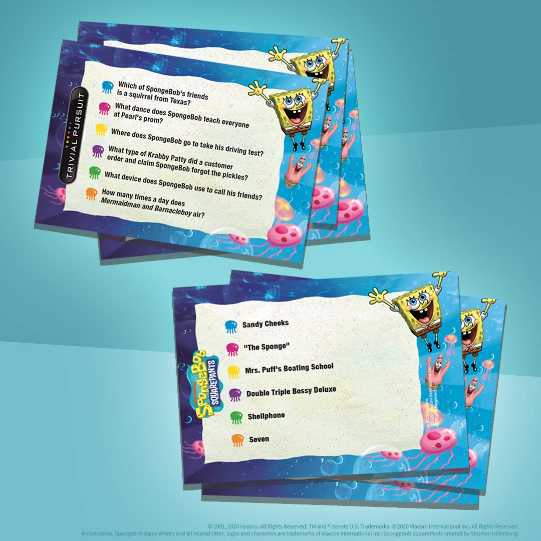 Foto 4 pulgar | Juego De Preguntas Usaopoly Trivial Pursuit Spongebob Squarepants - Venta Internacional.