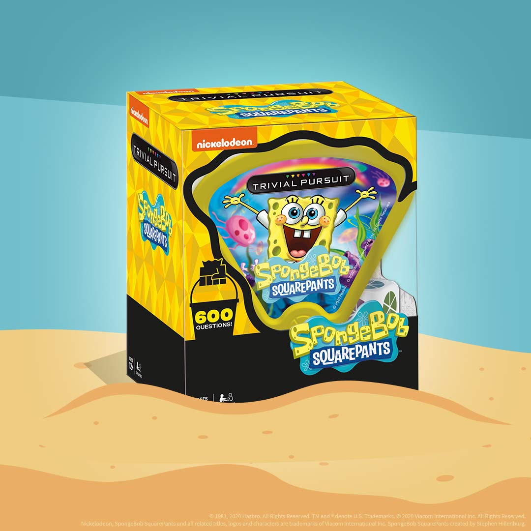 Foto 4 | Juego De Preguntas Usaopoly Trivial Pursuit Spongebob Squarepants - Venta Internacional.