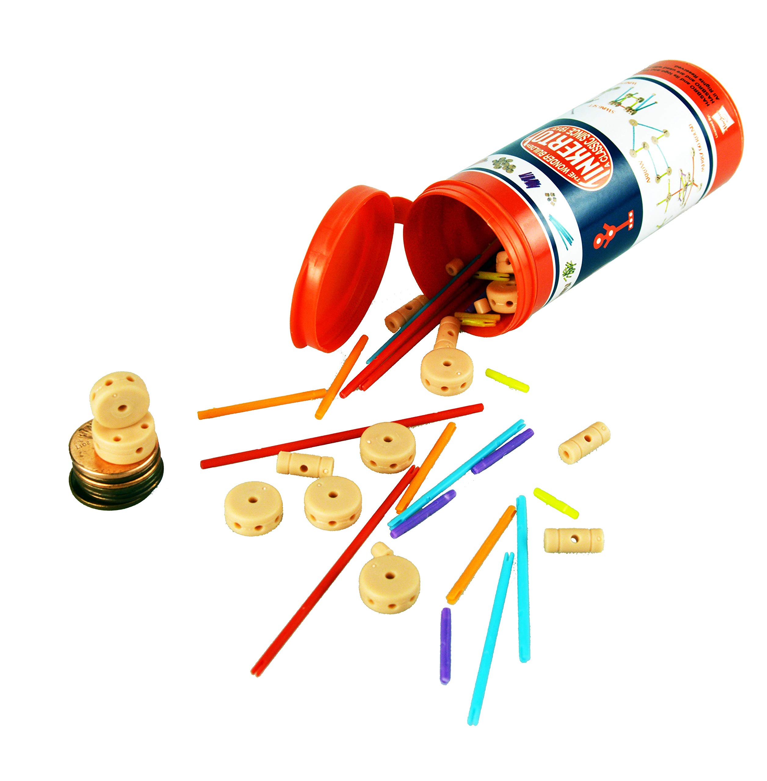 Foto 2 | El Modelo Multicolor Más Pequeño Del Mundo De Tinker Toys 543 - Venta Internacional.