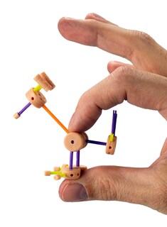 Foto 3 | El Modelo Multicolor Más Pequeño Del Mundo De Tinker Toys 543 - Venta Internacional.