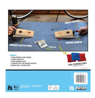 Foto 3 | Juego De Mesa Mini Cornhole: Buffalo Games Toss Across 8+ - Venta Internacional.