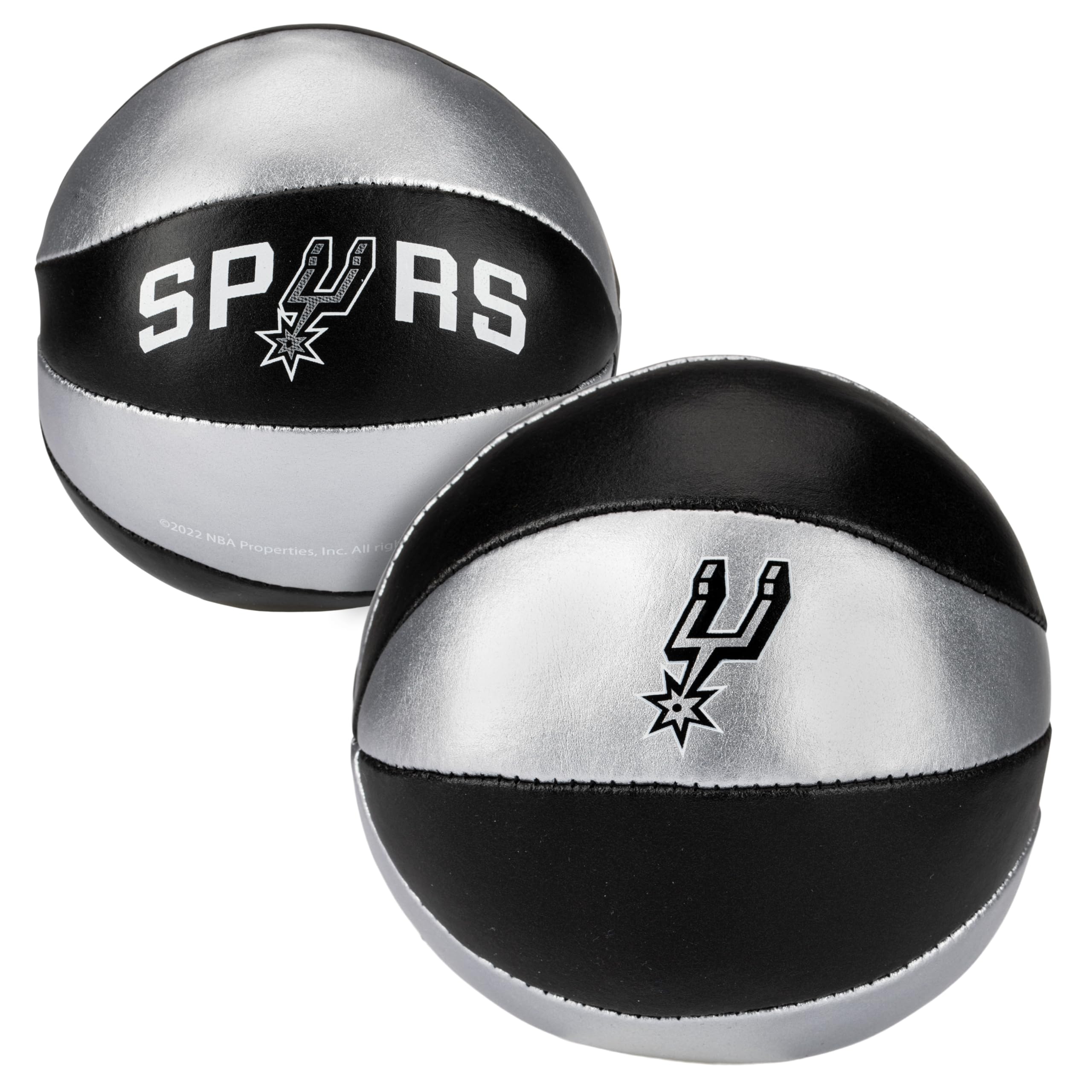 Balones De Baloncesto De Juguete Franklin Sports Nba San Antonio Spurs De 4 Pulgadas - Venta Internacional.