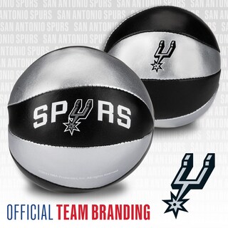 Foto 4 | Balones De Baloncesto De Juguete Franklin Sports Nba San Antonio Spurs De 4 Pulgadas - Venta Internacional.