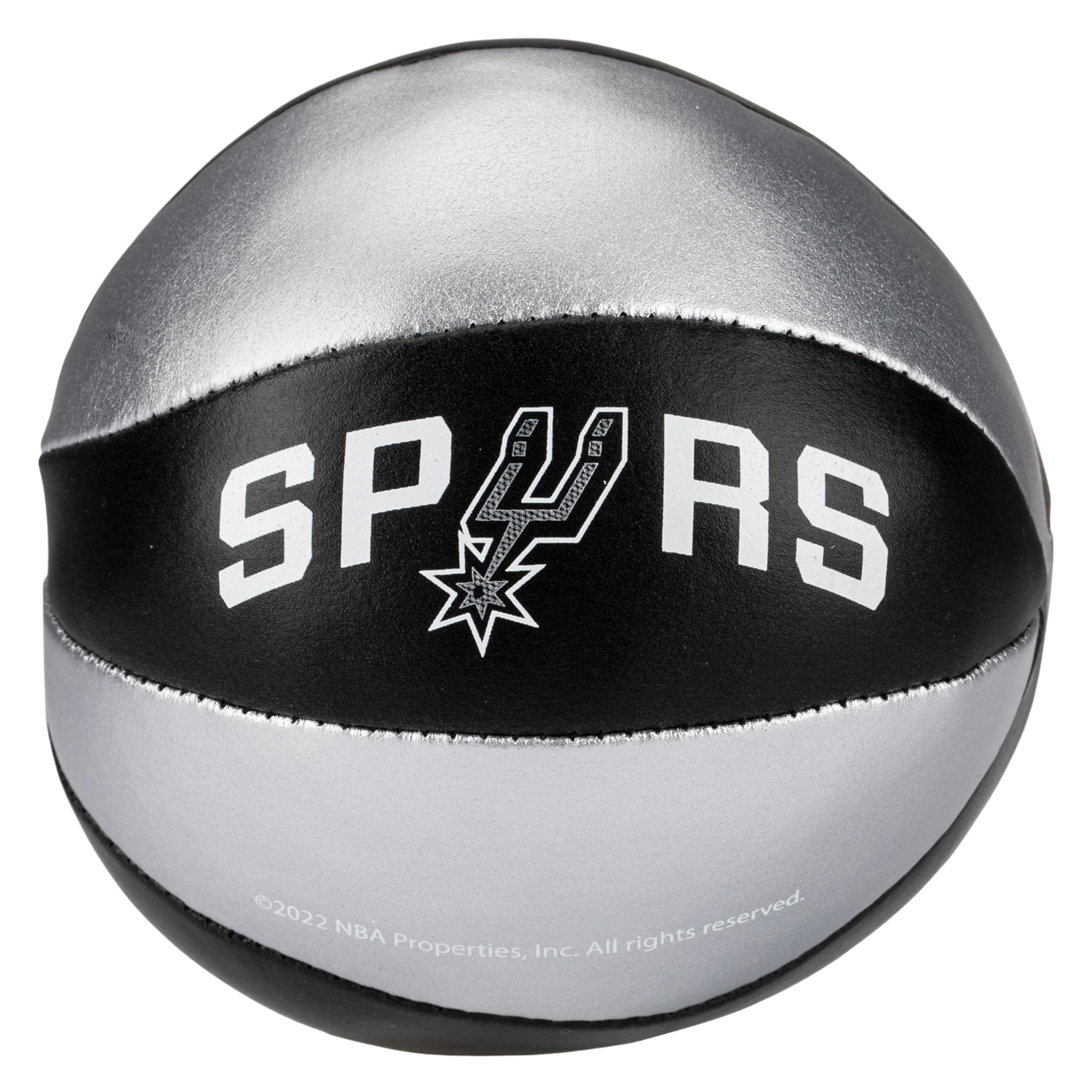 Foto 6 pulgar | Balones De Baloncesto De Juguete Franklin Sports Nba San Antonio Spurs De 4 Pulgadas - Venta Internacional.