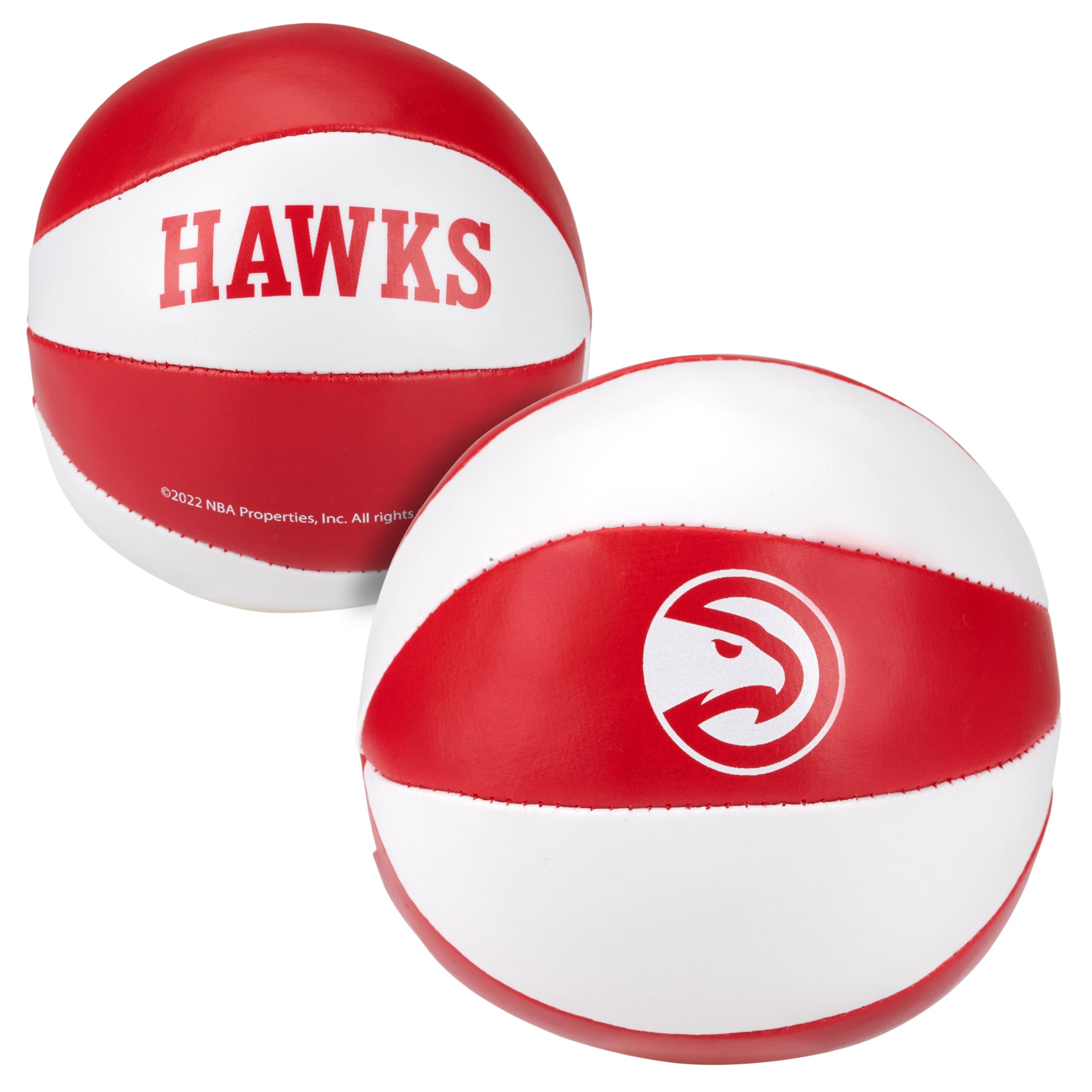 Foto 2 pulgar | Balones De Baloncesto De Juguete Franklin Sports Nba Atlanta Hawks De 4 Pulgadas, Paquete De 2 - Venta Internacional.