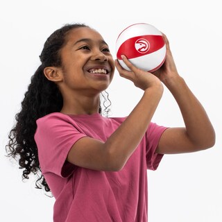 Foto 7 | Balones De Baloncesto De Juguete Franklin Sports Nba Atlanta Hawks De 4 Pulgadas, Paquete De 2 - Venta Internacional.