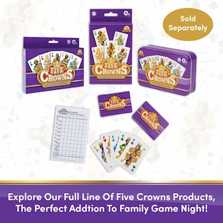 Foto 5 | Hoja De Puntuación De Reemplazo De Scorepad Para El Juego De Cartas Five Crowns - Venta Internacional.
