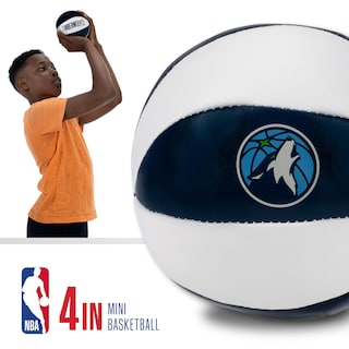 Foto 3 | Balones De Baloncesto De Juguete Franklin Sports Nba Minnesota Timberwolves - Venta Internacional.