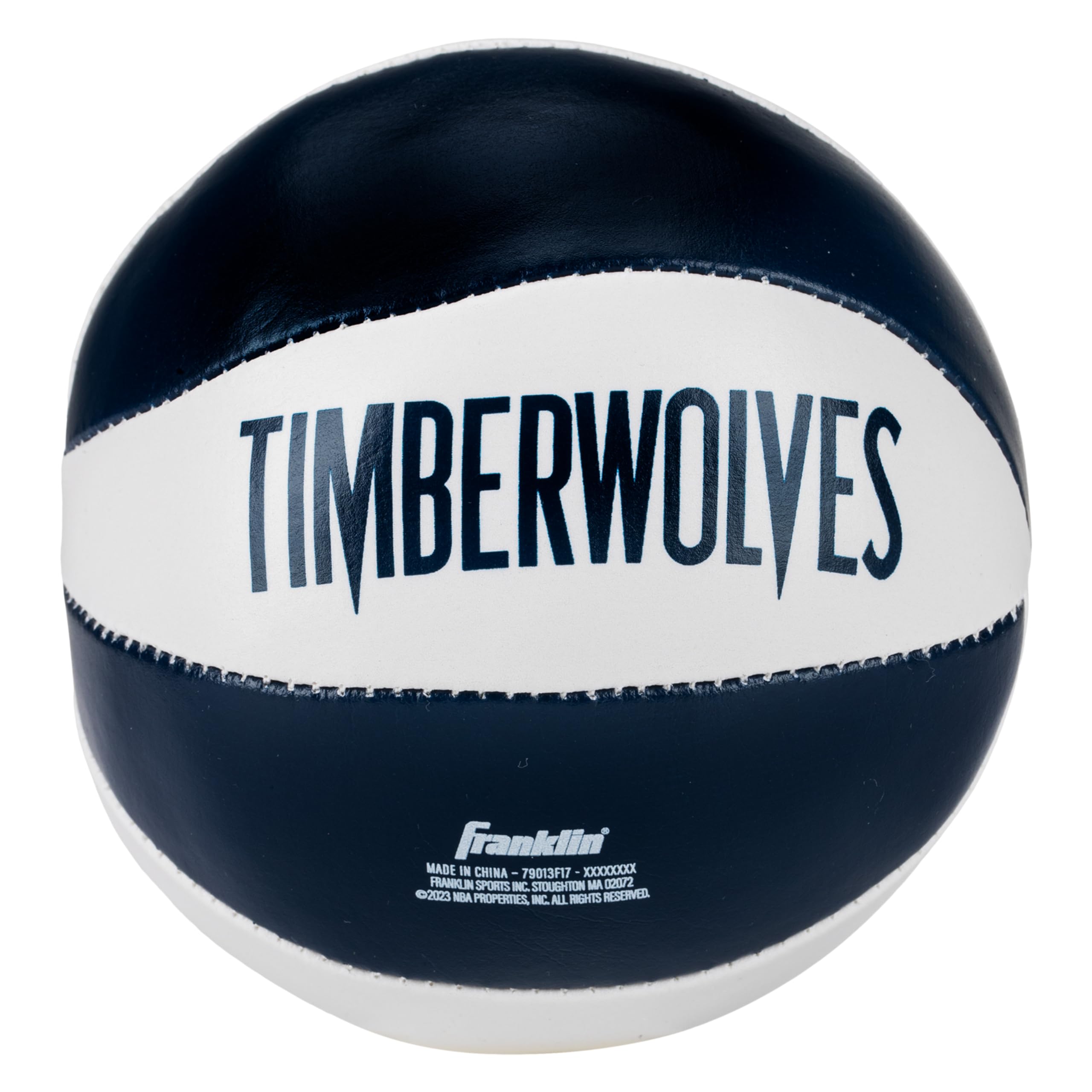 Foto 6 pulgar | Balones De Baloncesto De Juguete Franklin Sports Nba Minnesota Timberwolves - Venta Internacional.