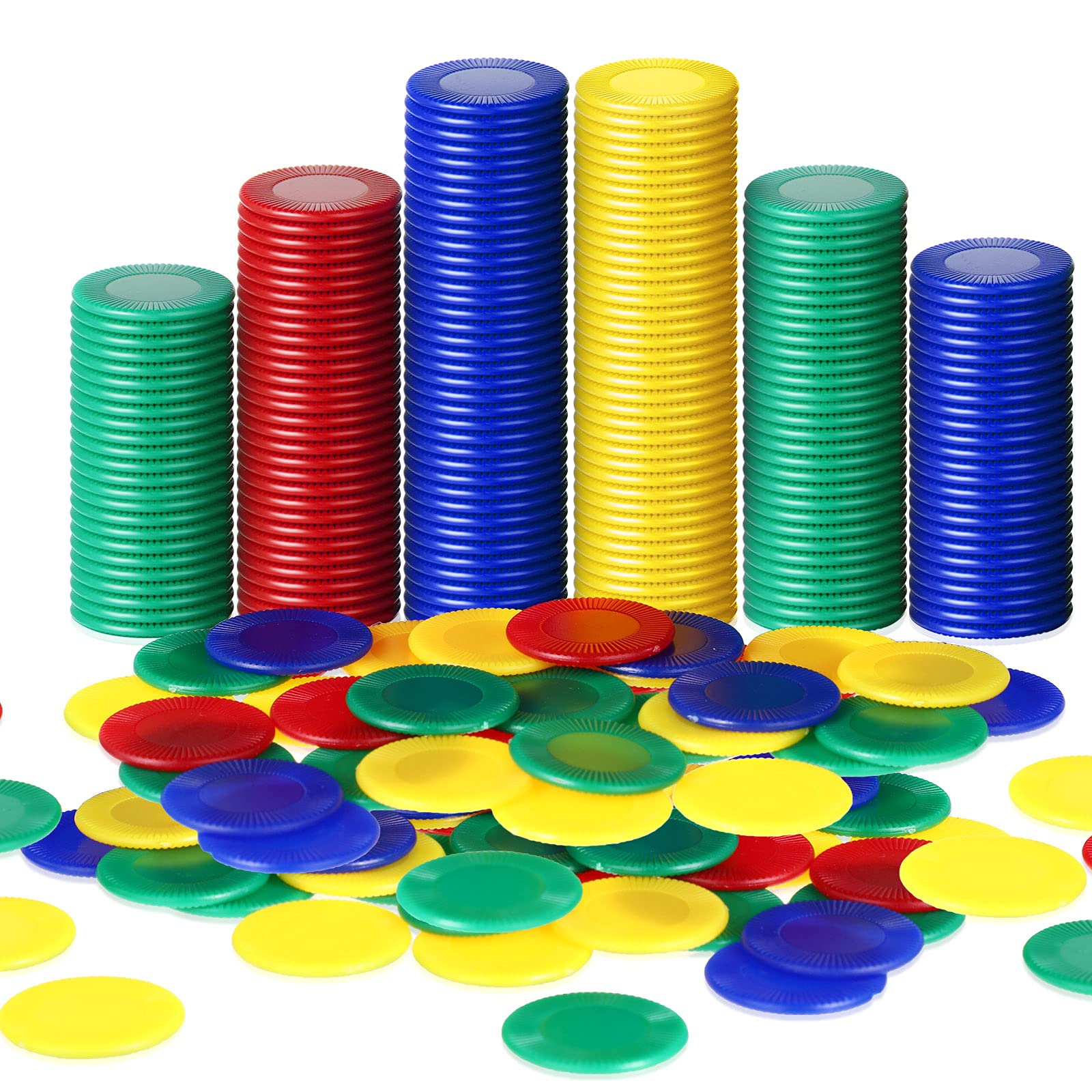 Fichas De Póquer De Plástico Skylety 400 Piezas Para Juegos Infantiles - Venta Internacional.