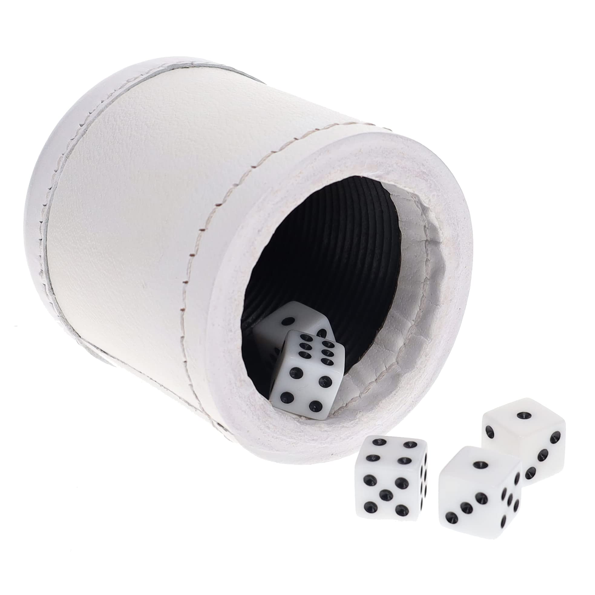 Foto 2 | Set De Tazas De Dados We Games Professional De Piel Hechas A Mano - Venta Internacional.