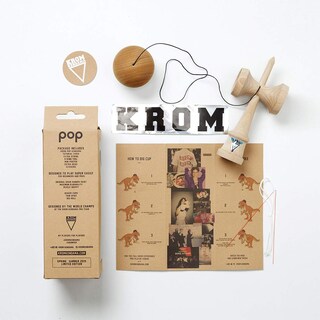 Foto 5 | Kendama Toy Krom Pop Naked Mejora El Equilibrio, Los Reflejos Y La Creatividad - Venta Internacional.