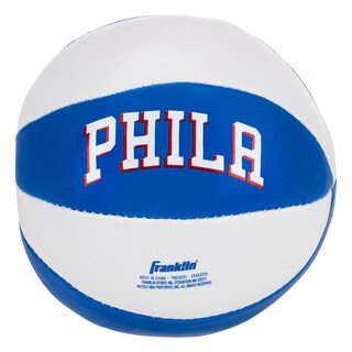 Foto 5 | Balones De Baloncesto De Juguete Franklin Sports Nba Philadelphia 76ers, Paquete De 2 - Venta Internacional.