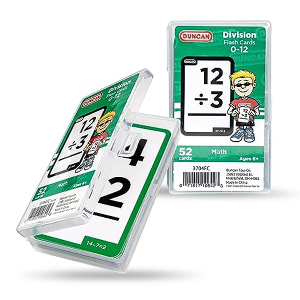 Foto 1 | Flash Cards Duncan Division Verde Y Blanco Con Funda Protectora - Venta Internacional.