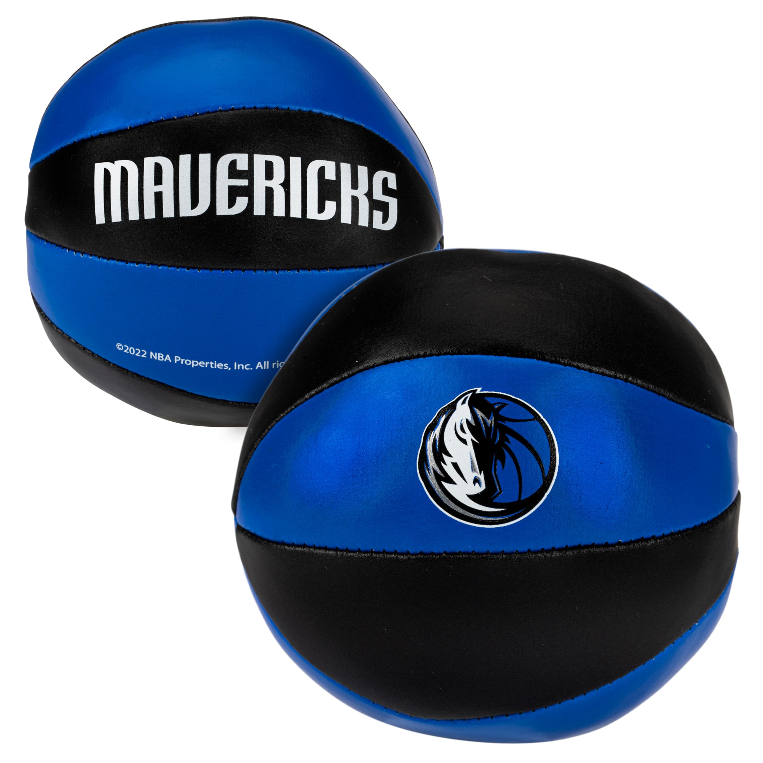 Foto 2 pulgar | Balones De Baloncesto De Juguete Franklin Sports Nba Dallas Mavericks De 4 Pulgadas, Paquete De 2 - Venta Internacional.
