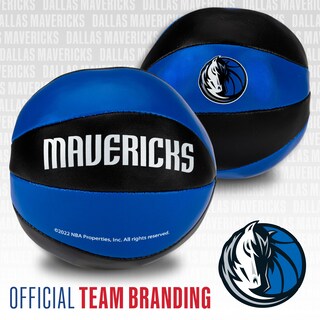 Foto 4 | Balones De Baloncesto De Juguete Franklin Sports Nba Dallas Mavericks De 4 Pulgadas, Paquete De 2 - Venta Internacional.