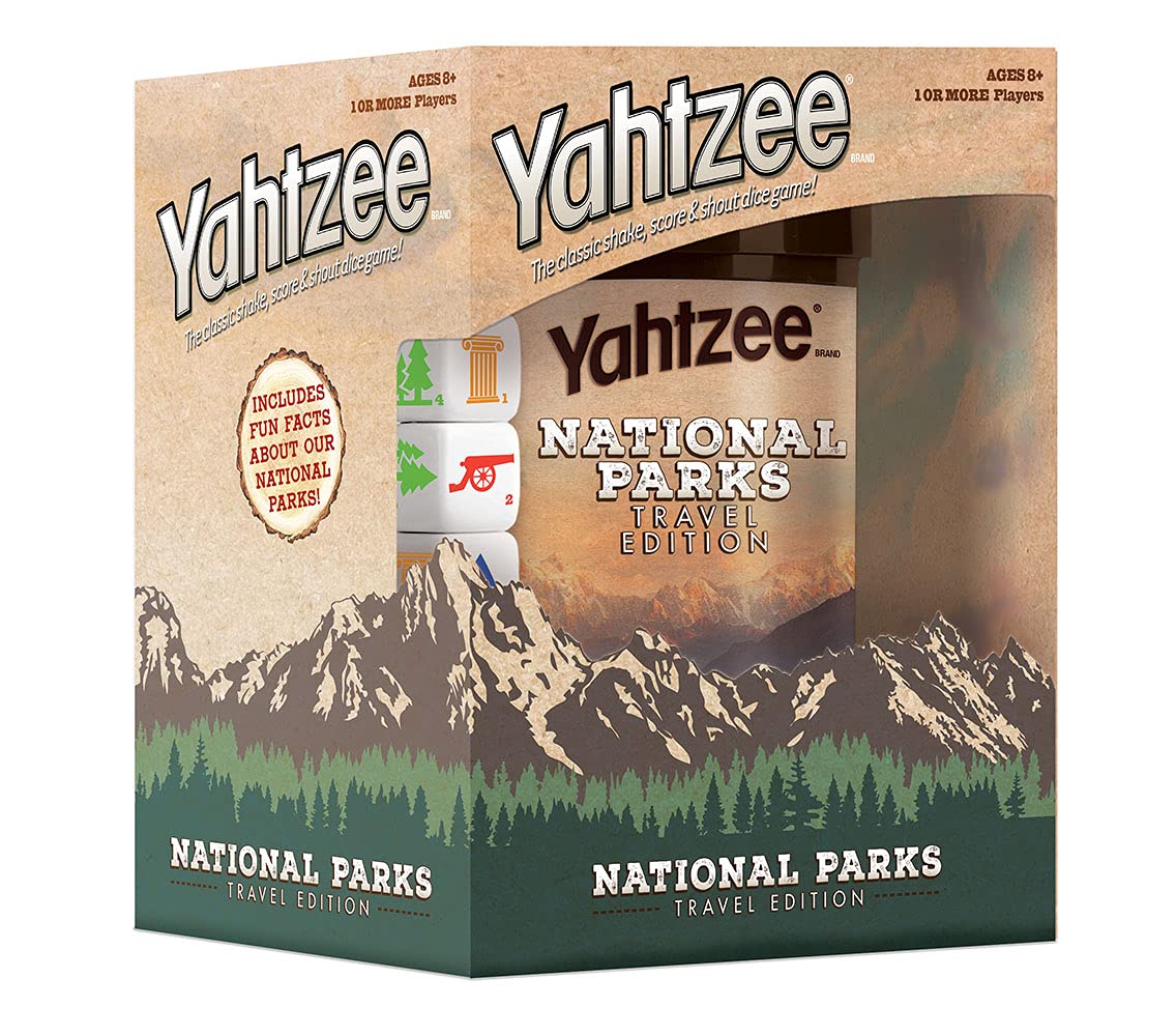Foto 2 pulgar | Game Yahtzee National Parks Travel Edition Para Toda La Familia - Venta Internacional.