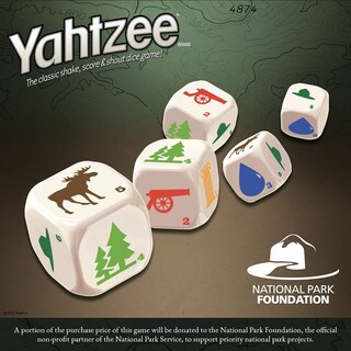 Foto 3 | Game Yahtzee National Parks Travel Edition Para Toda La Familia - Venta Internacional.
