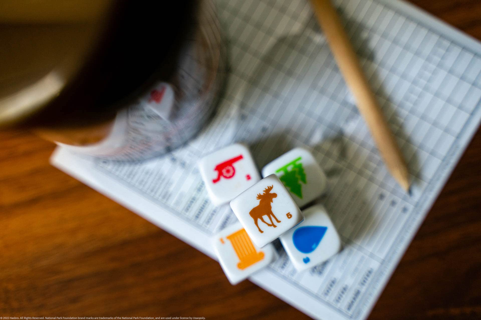 Foto 6 | Game Yahtzee National Parks Travel Edition Para Toda La Familia - Venta Internacional.