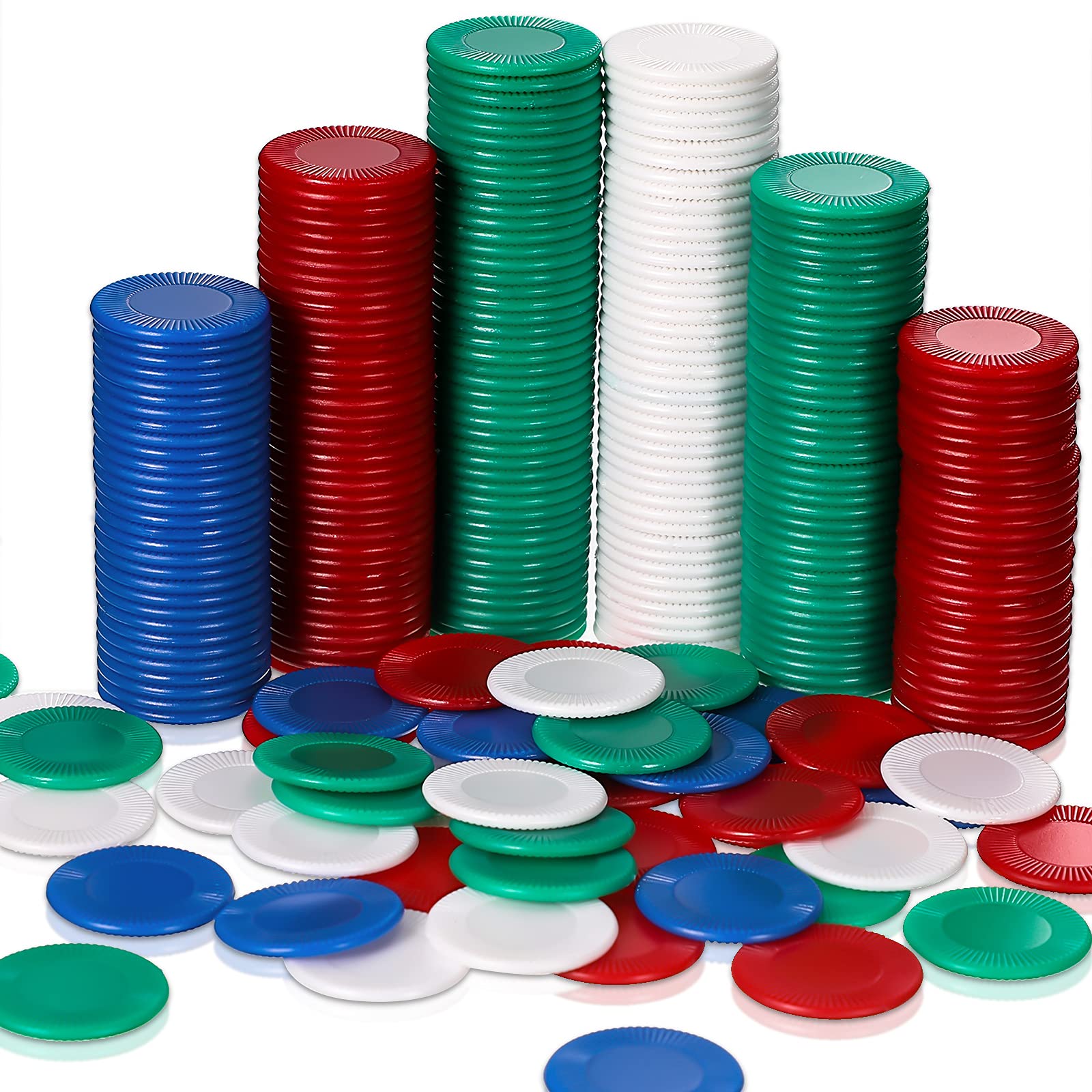 Foto 2 pulgar | Fichas De Póquer De Plástico Skylety 400 Piezas Para Juegos Infantiles - Venta Internacional.