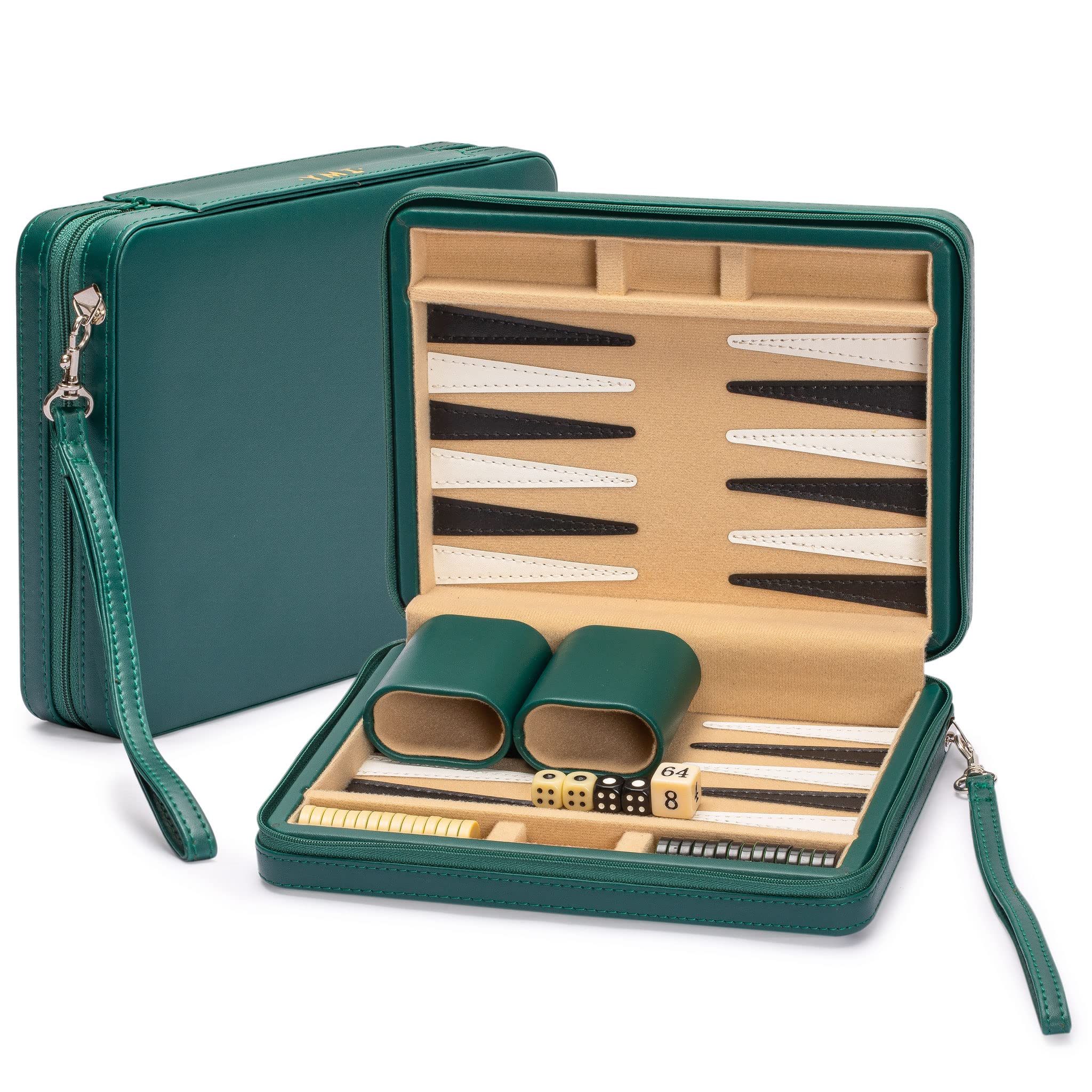 Set De Backgammon De Viaje Yellow Mountain Izmir Con Imán - Venta Internacional.