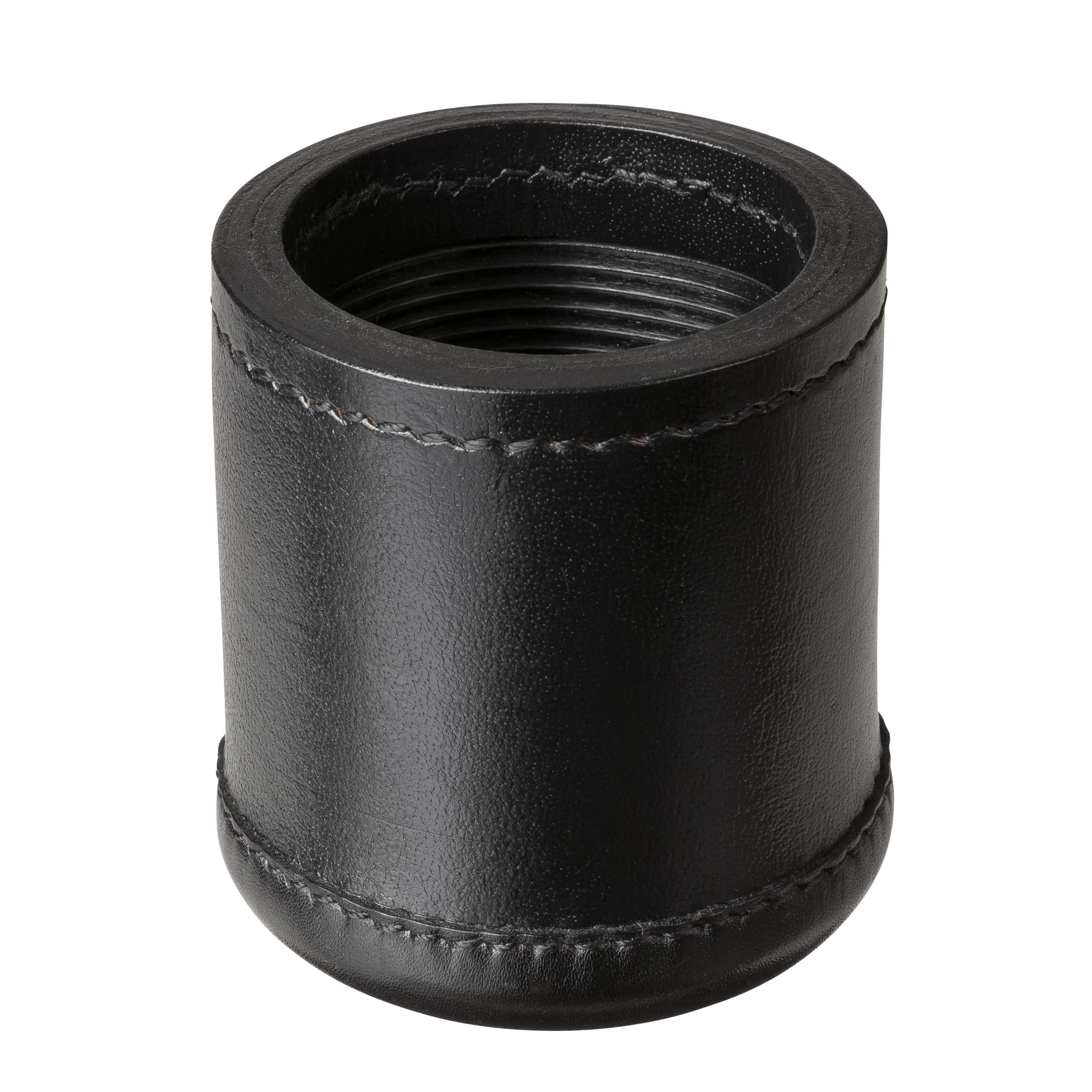 Foto 6 pulgar | Set De Tazas Para Dados We Games Professional, Hechas A Mano, De Piel, Color Negro - Venta Internacional.