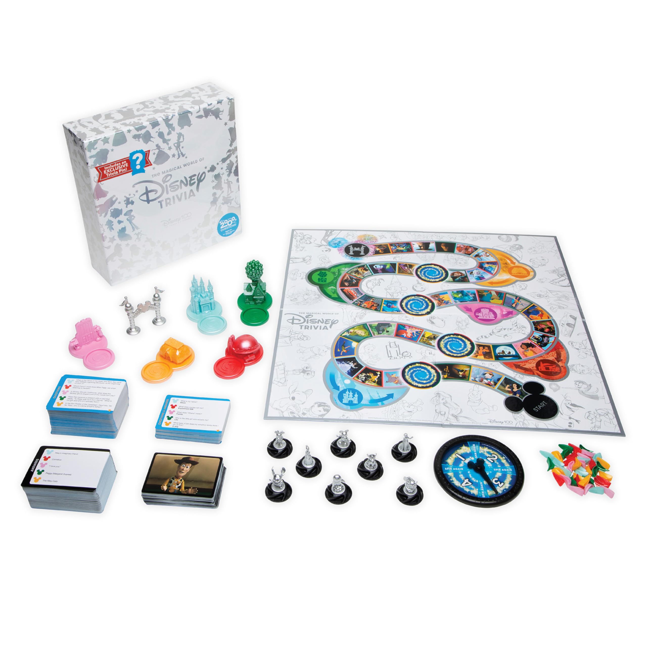 Foto 3 pulgar | Juego De Mesa Playmonster The Magical World Of Disney Trivia - Venta Internacional.