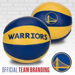 Foto 4 | Balones De Baloncesto De Juguete Franklin Sports Nba Golden State Warriors De 4 Pulgadas - Venta Internacional.