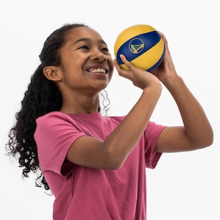 Foto 7 | Balones De Baloncesto De Juguete Franklin Sports Nba Golden State Warriors De 4 Pulgadas - Venta Internacional.