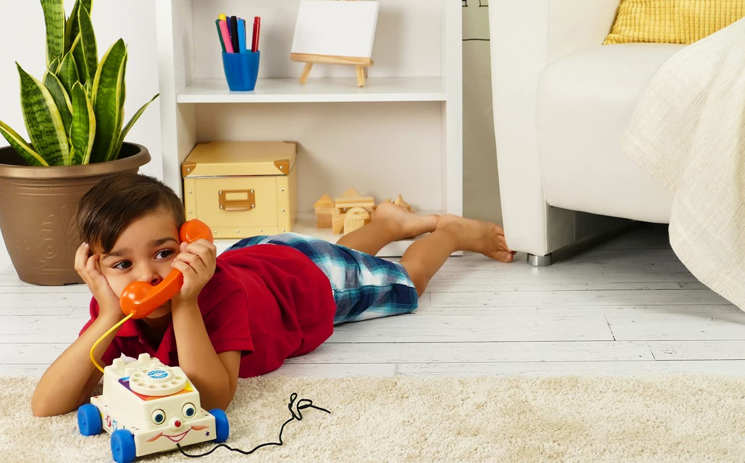 Foto 4 | Teléfono Con Chat Retro Toy Fisher Price Classics - Venta Internacional.