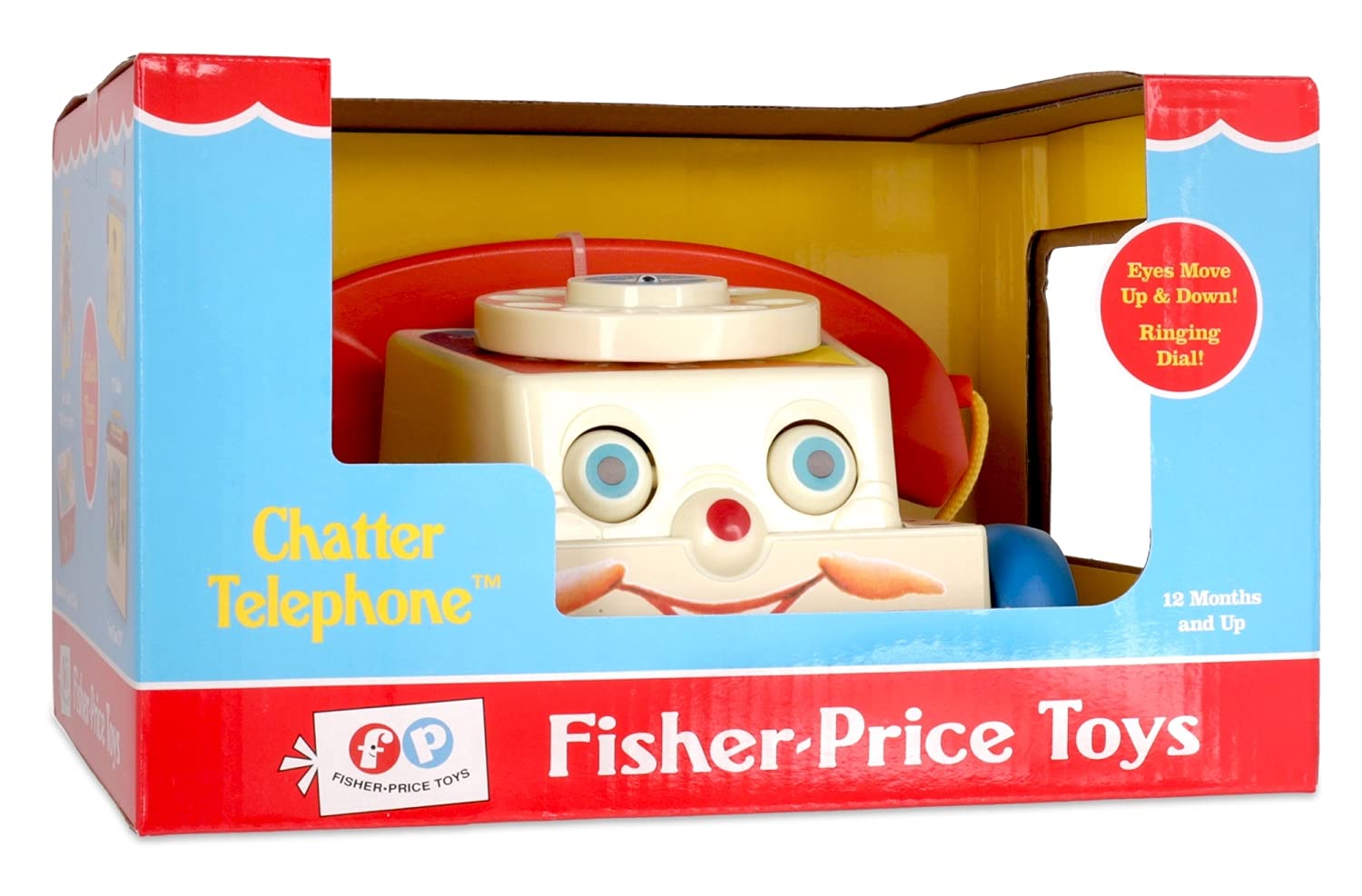Foto 6 pulgar | Teléfono Con Chat Retro Toy Fisher Price Classics - Venta Internacional.