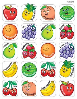 Foto 1 | Pegatinas Recursos Creados Por Maestros Fruit Of The Spirit - Venta Internacional.