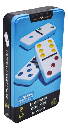 Foto 2 | Domino Juego De Mesa 28 Fichas Cardinal Spin Master