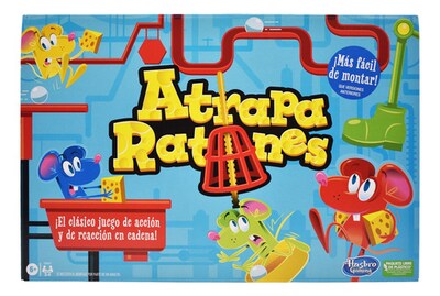 Foto 1 | Atrapa Ratones Clasico Facil De Montar Juego De Mesa Hasbro