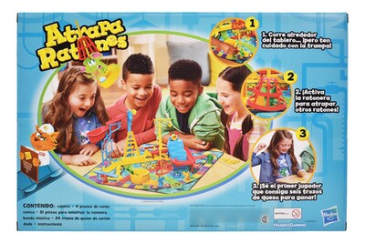 Foto 3 | Atrapa Ratones Clasico Facil De Montar Juego De Mesa Hasbro