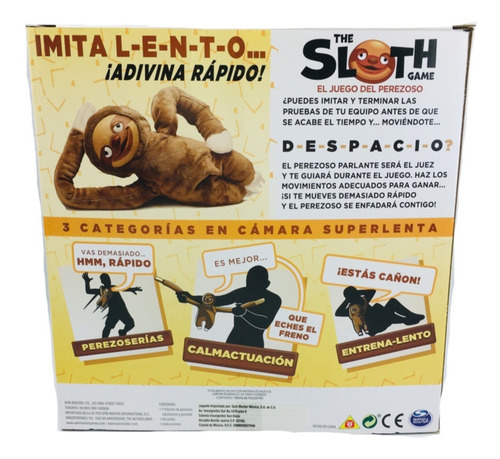 Foto 2 | The Sloth Game Juego De Perezoso Parlante Spin Master