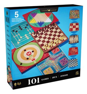 Foto 3 | 101 Juegos De Mesa 5 Tableros Dobles Spin Master