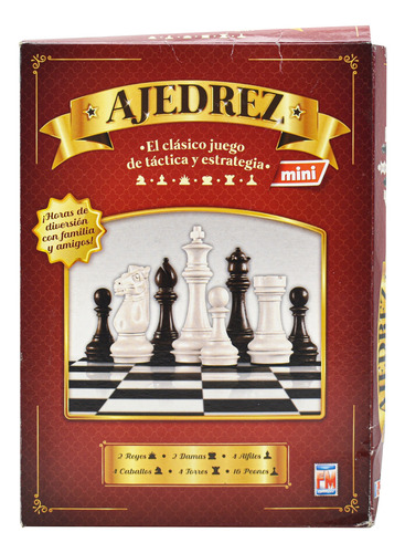 Ajedrez Mini Clásico Ideal Para Viajes Fotoroma Cd