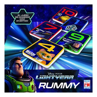 Foto 2 | Disney Pixar Rummy Lightyear Juego De Mesa Fotorama