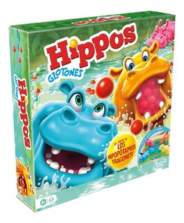 Foto 3 | Hippos Glotones Juego De Mesa Clasico Hasbro