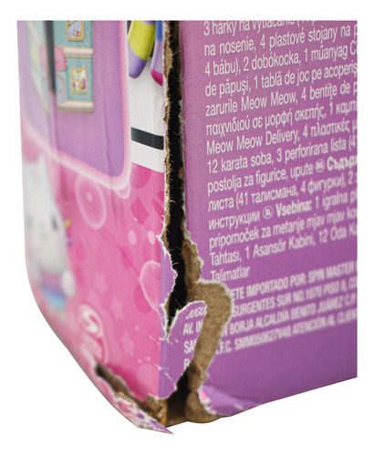 Foto 2 | Gabbys Dollhouse Miau Sombroso Juego De Mesa Spin Master Cd