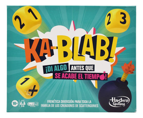 Foto 1 | Ka-blab! Frenetica Diversion Juego De Mesa Hasbro Gaming Cf