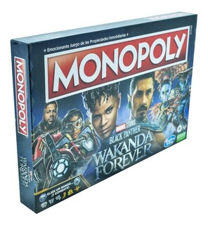 Foto 2 | Marvel Monopoly Black Panther Wakanda Forever Hasbro