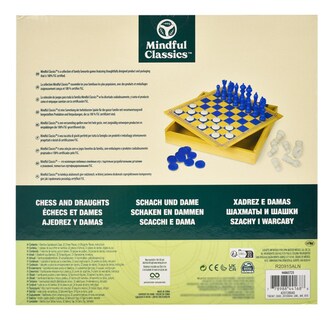Foto 3 | Ajedrez Y Damas Mindful Classics Bambu Spin Master