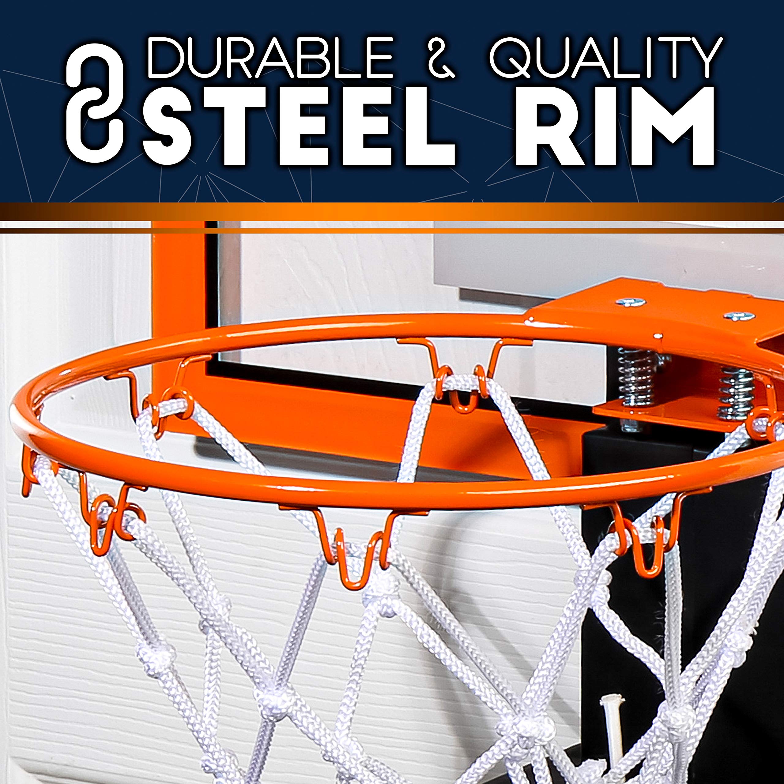 Foto 4 pulgar | Canasta De Baloncesto Franklin Sports Over The Door Con Devolución De Pelota - Venta Internacional.