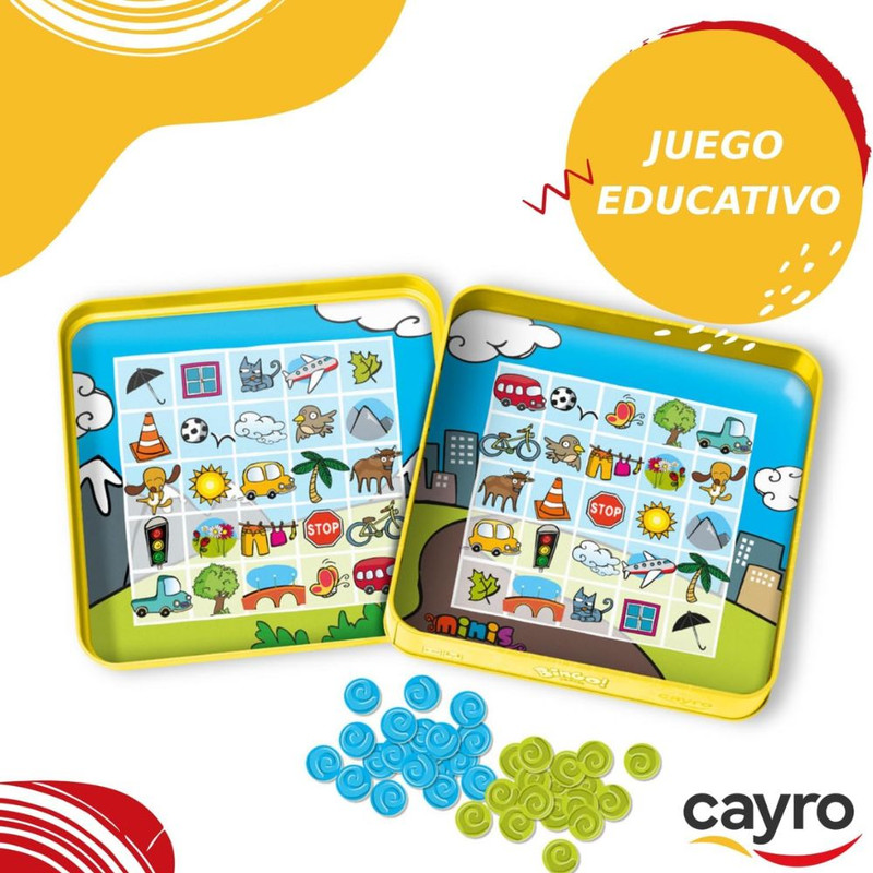 Foto 3 pulgar | Bingo Travel Metálico | Juego Portátil Ideal Para Viajes +6 Años